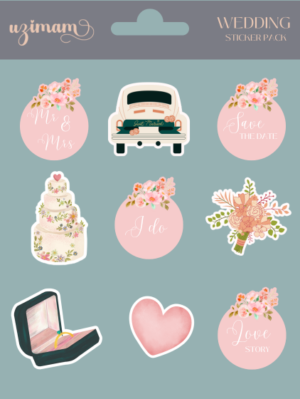 wedding stickers